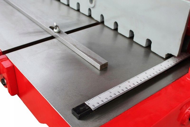 Nożyce do cięcia blachy blach 1320mm gilotyna ręczna Holzmann TBS1320 zdjęcie 4