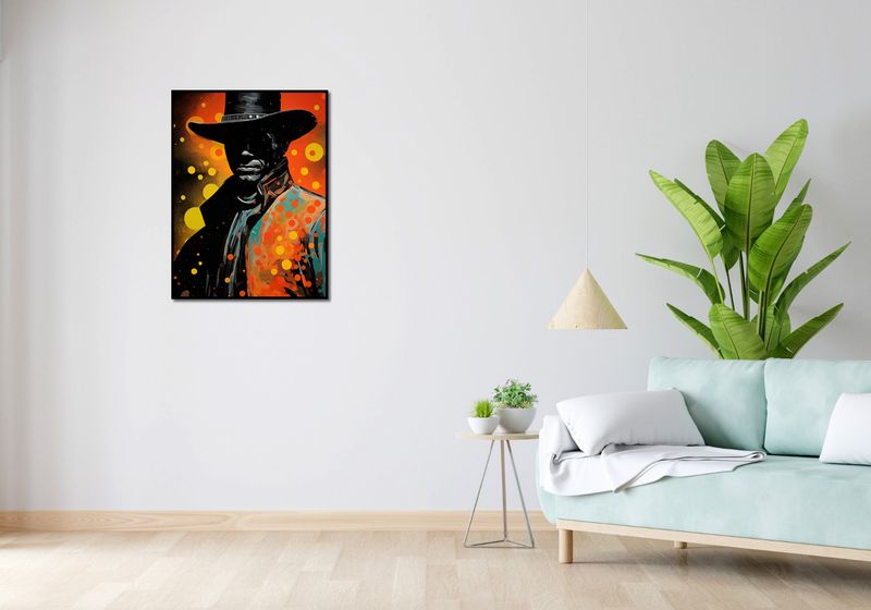 Plakat 60x80cm Kowboj Kosmosu zdjęcie 4