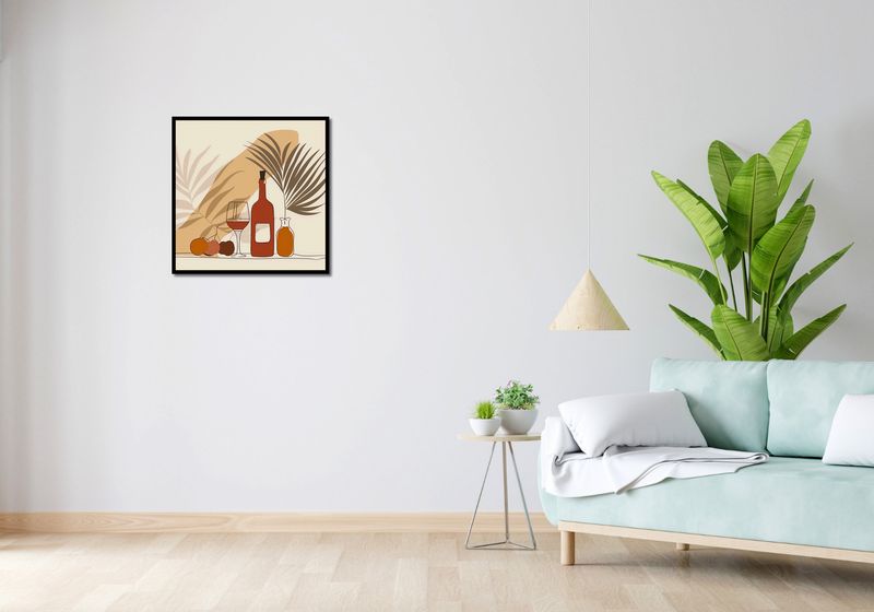 Plakat 60x60cm Winko przy Palmach zdjęcie 4