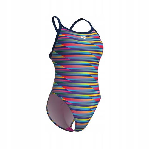 Damski strój kąpielowy na basen jednoczęściowy treningowy Stripe Arena D36 na Arena.pl
