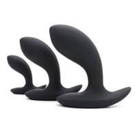 zestaw trening analny 3x korek zatyczka do pupy