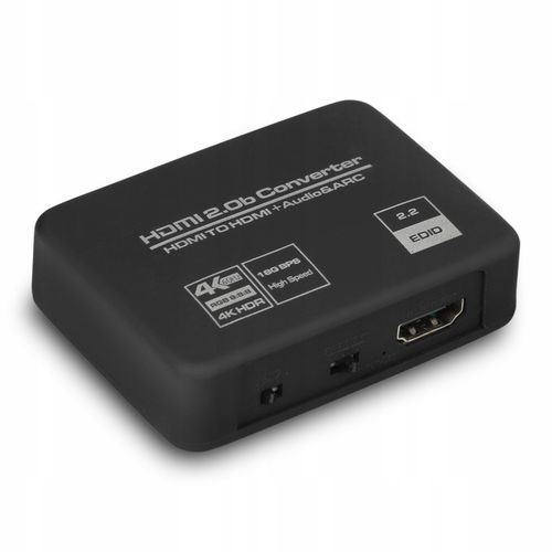 Ekstraktor HDMI 2.0 TOSLINK KONWERTER AUDIO ARC TOSLINK CINCH AUX HDCP na Arena.pl