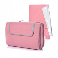 Koc piknikowy plażowy wodoodporny mata z izolacją na biwak duży 200x200 cm