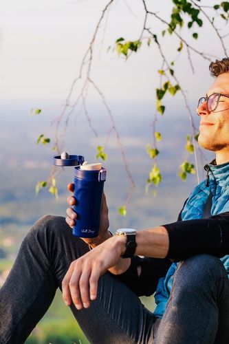 VIALLI KUBEK TERMICZNY PRÓŻNIOWY STALOWY KAWY HERBATY FUORI HERBATY 400 ml na Arena.pl
