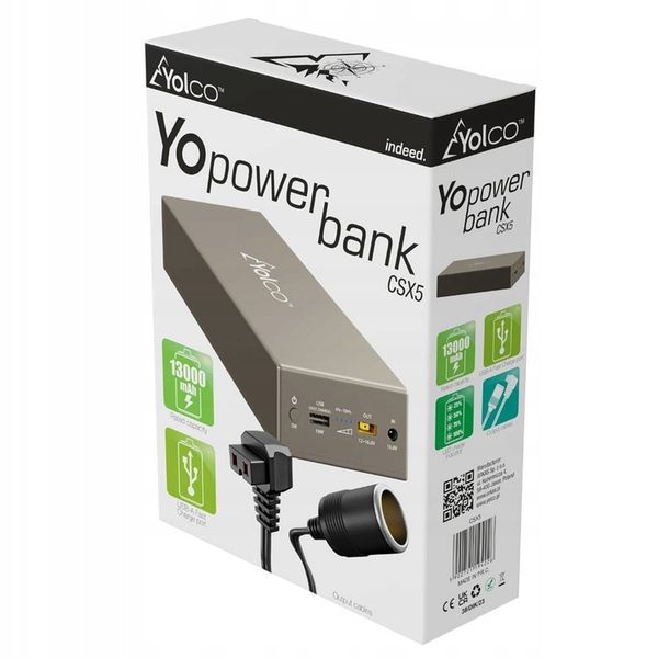 Powerbank turystyczny Yolco CSX5 zdjęcie 5