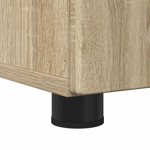 Szafka Łazienkowa z półką z drzwiami dąb sonoma 30 x 35 x 95 cm na Arena.pl