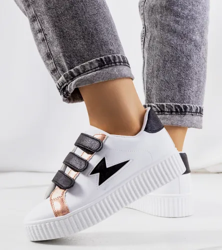 Białe sneakersy Pitmerden 38 na Arena.pl