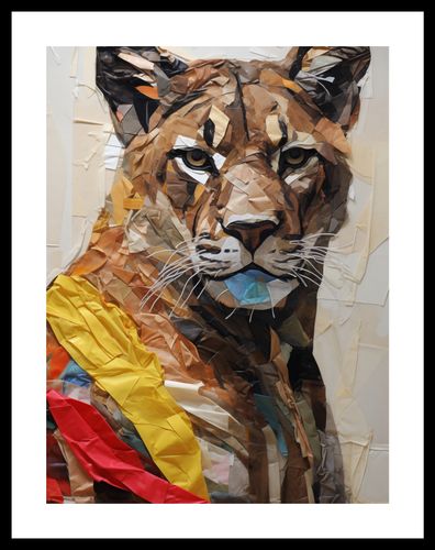 Plakat 30x40cm Papierowy Tygrys na Arena.pl