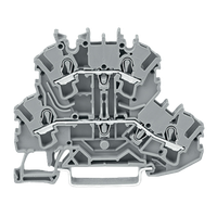 Wago złączka 2-piętrowa przelotowa na szynę DIN 2,5mm2 L/L 2002-2201 1szt