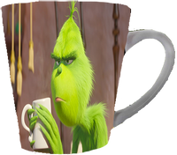 Kubek latte Grinch