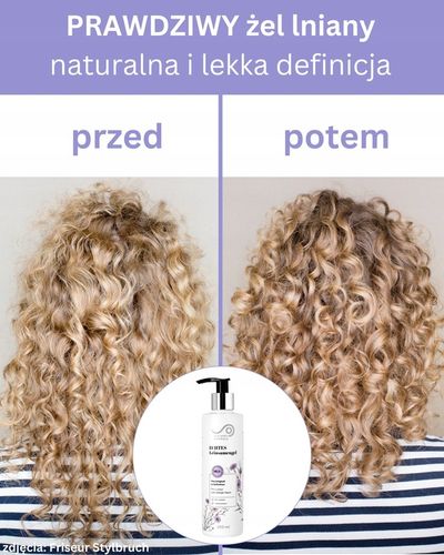 Odżywka do loków - PRAWDZIWY Żel lniany do włosów kręconych NAWILŻAJĄCY na Arena.pl