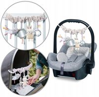 BABYONO EDUKACYJNA ZABAWKA SENSORYCZNA DO WÓZKA ŁÓŻECZKA FOTELIKA NATURE