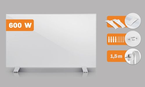 Grzejnik na podczerwień promiennik podczerwieni 600W BERDSEN + nogi na Arena.pl