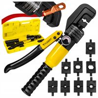 ZACISKARKA DO TULEJEK PRASKA DO KABLI SZEŚCIOKĄTNA HYDRAULICZNA + WALIZKA