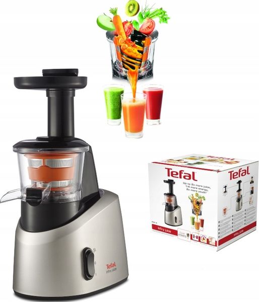 Wyciskarka wolnoobrotowa TEFAL INFINY PRESS ZC255B zdjęcie 4