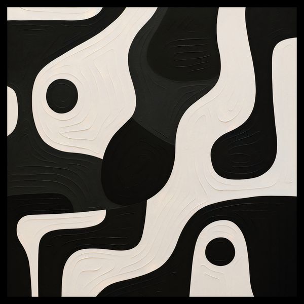 Plakat 40x40cm Kontrastowa Harmonia zdjęcie 2