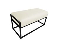 Ławka KAYA LOFT MG50 pufa podnóżek metal