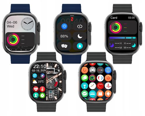 Smartwatch Kiano Solid czarny na Arena.pl