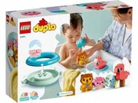 10966 - lego duplo - zabawa w kąpieli: pływająca wyspa ze zwierzątkami