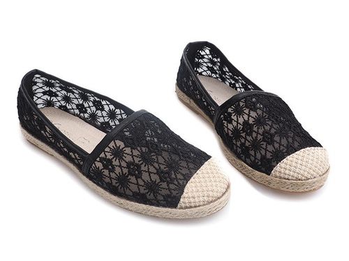 BALERINKI ESPADRYLE YBS136 CZARNY 38 na Arena.pl