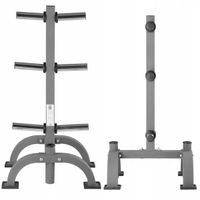 STOJAK NA GRYFY OLIMPIJSKIE i OBCIĄŻĘNIA 6 bolców max 300kg HMS