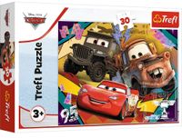 PUZZLE 30 ROZPĘDZONE SAMOCHODY CARS 3 18293