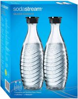Szklana Butelka Karafka 2 Sztuki Komplet 0,6L DO SODASTREAM