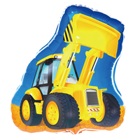 balon foliowy koparka traktor 55cm x 65cm urodziny