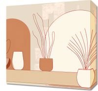 Obraz 40x40cm Widok Roślin