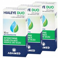 HIALEYE DUO Intensywnie nawilżające krople do oczu 10 ml