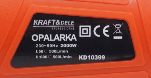 Wypalarka do chwastów 2000W + dysze KD10399 na Arena.pl