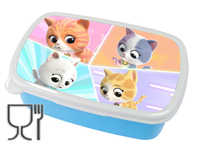 Pojemnik śniadaniowy - Lunchbox - SuperKoty - SuperKitties