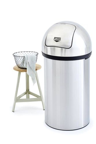 Kosz Push Bin 60L stal matowa 484520 na Arena.pl
