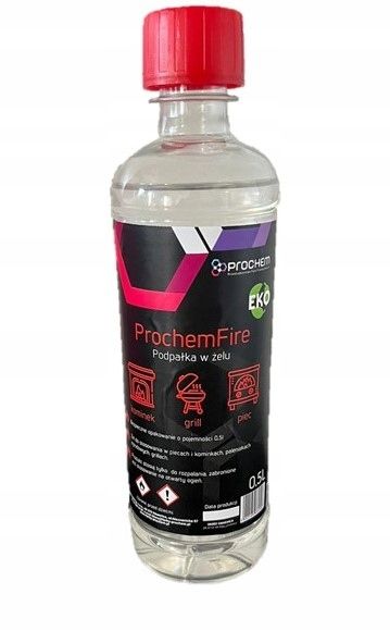Podpałka w ŻELU do Grilla Kominka PROCHEM 0,5L zdjęcie 1