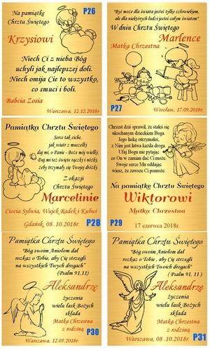 Złoty Łańcuszek z Medalikiem 925 Matka Karmiąca Chrzest Komunia Grawer na Arena.pl