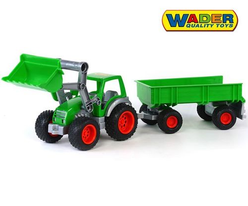 Wader QT  Farmer Technic Traktor Ładowarka z prz. na Arena.pl