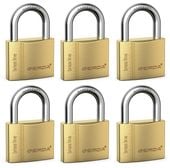 GERDA BRASS LINE 6 KŁÓDKI SYSTEM JEDNEGO KLUCZA 30