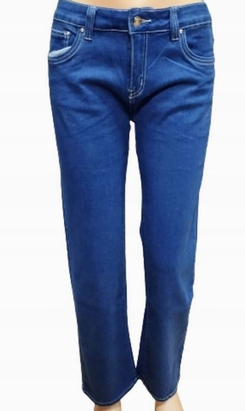 SPODNIE JEANSY plus size TRANG COLLECTION r 4XL(48) blue denim zdjęcie 2