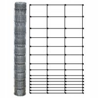 SIATKA LEŚNA 150/15/30 G6 - rolka 50m OCYNKOWANA do pola sady lasy budowa