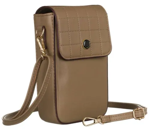 mała listonoszka damska ze skóry ekologicznej — peterson m-15 na Arena.pl