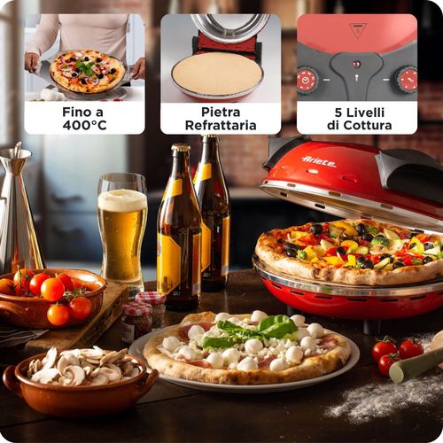 ARIETE PIEC KAMIEŃ DO PIZZY MINI PIEKARNIK 400°C na Arena.pl