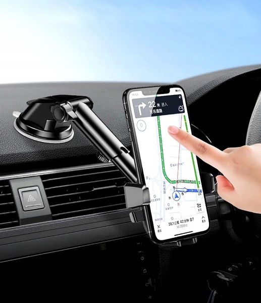 Uchwyt na kokpit telefon szybę do samochodu kratki  T48_C zdjęcie 12