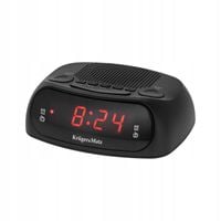 Radiobudzik Kruger&Matz Pamięć 20 Stacji Podwójny Budzik Drzemka