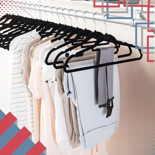 20x WIESZAKI WELUROWE NA UBRANIA DO SZAFY WIESZAK WELUROWY MEBLOWY na Arena.pl