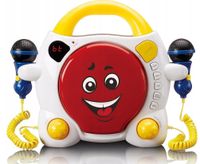 Przenośny odtwarzacz CD Lenco karaoke z Bluetooth LENCO KCD-011 KIDS CD BT