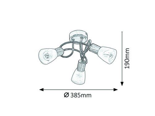 Lampa sufitowe Gavin na Arena.pl