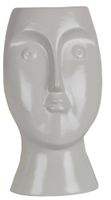 Wazon porcelanowa beżowa twarz