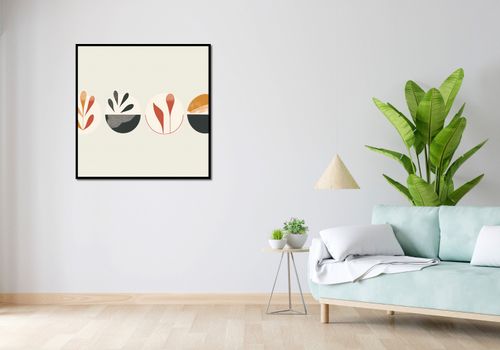 Plakat 90x90cm Cztery Okrąglaki na Arena.pl