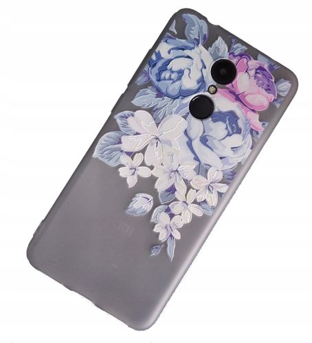 Case Etui Xiaomi Redmi 5 Plus Kwiaty 3D na Arena.pl