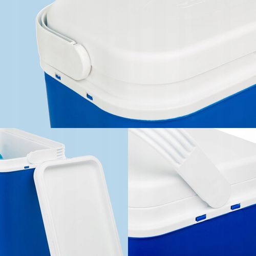 CHŁODZIARKA LODÓWKA 18L od KAMAI: NIEBIESKA, WZMOCNIONA RĄCZKA, made in EU na Arena.pl